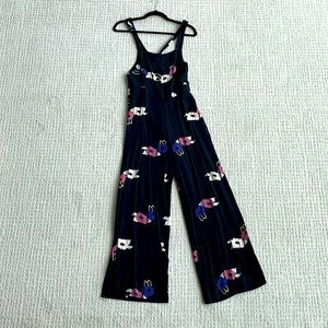Chic floral jumpsuit